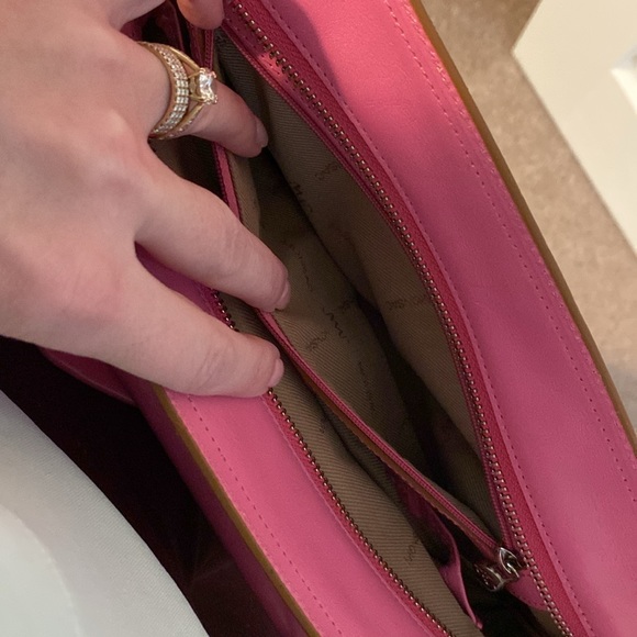Pink Monsac long zipper purse - Picture 9 of 11